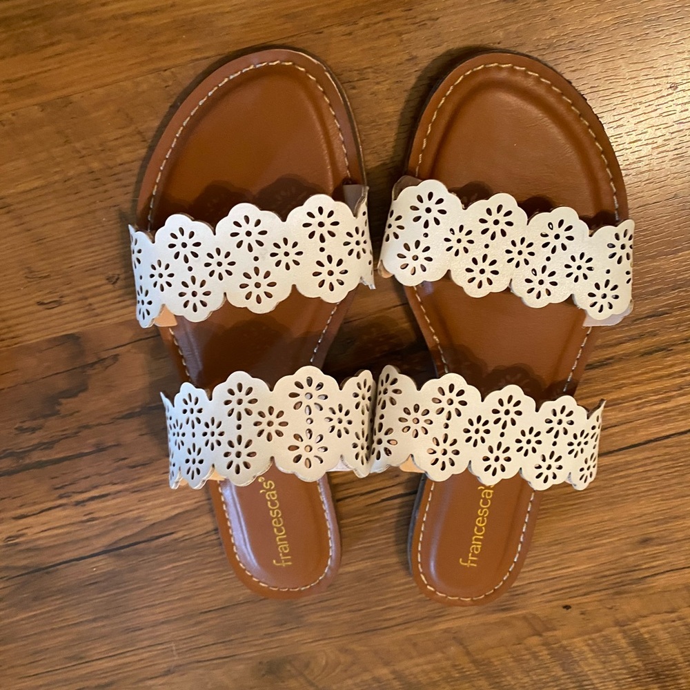 francescas two strap sandals
